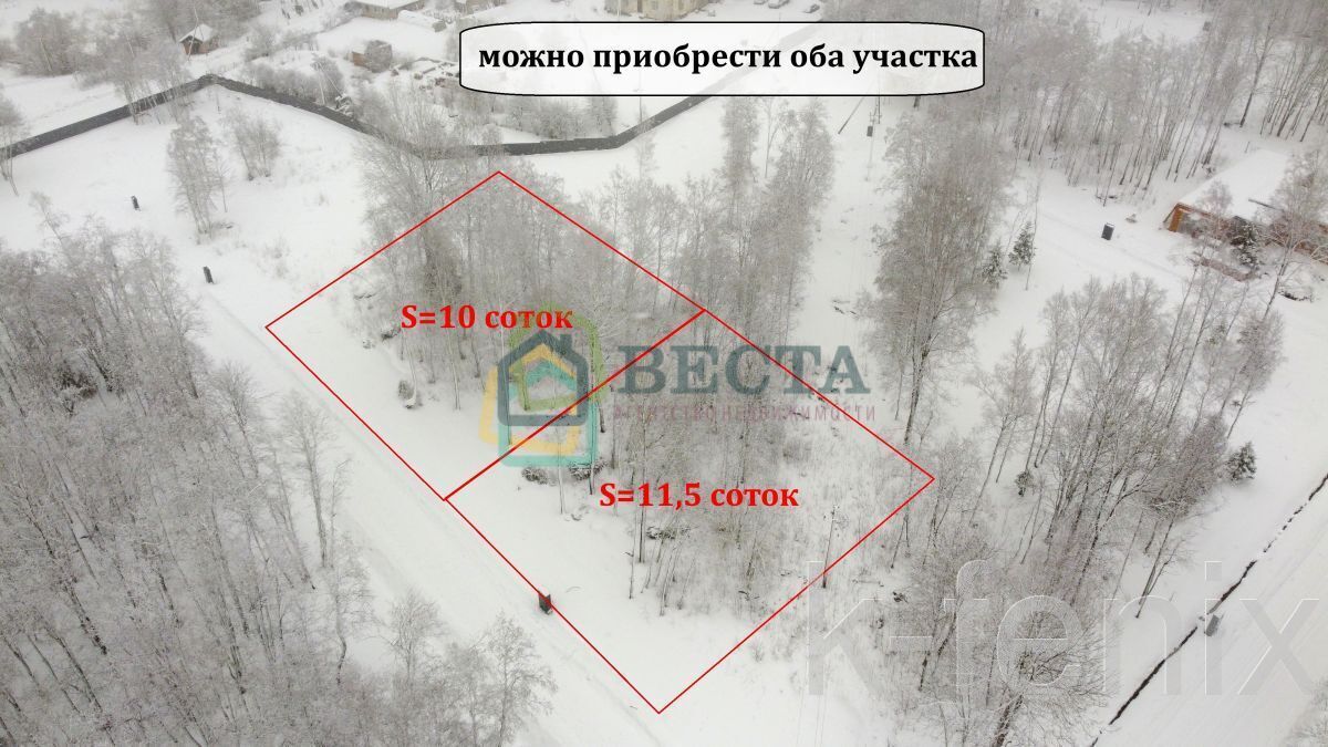 участок 10 сот